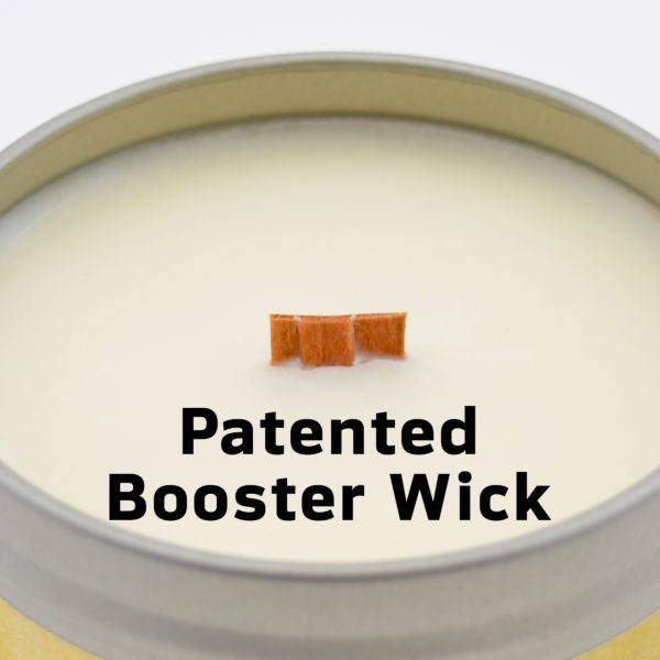 Booster Wick Travel Tin Personalized Customized Candles