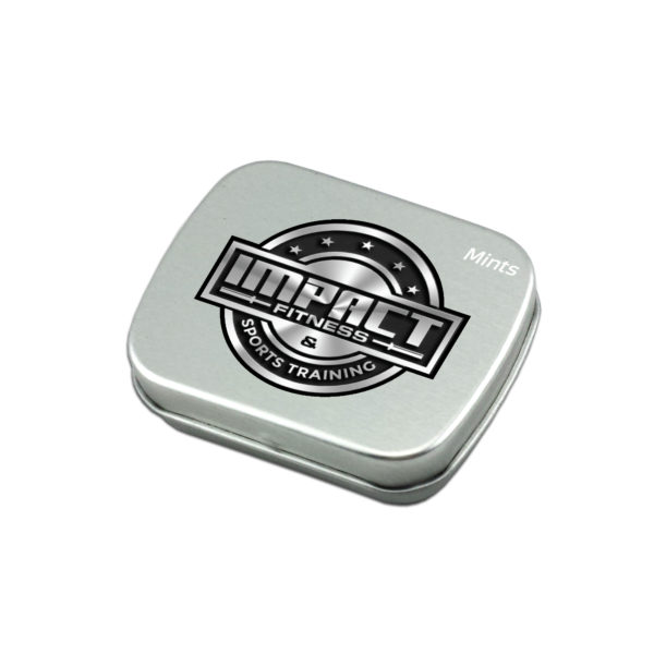 Personalized Mint Tins with Custom Direct Print by CustomWorthyPromo.com